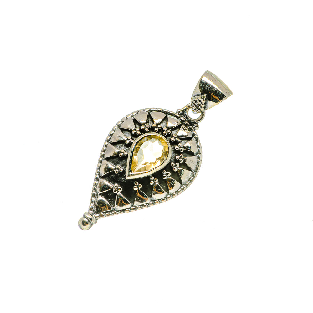 Citrine Pendants handcrafted by Ana Silver Co - PD732853