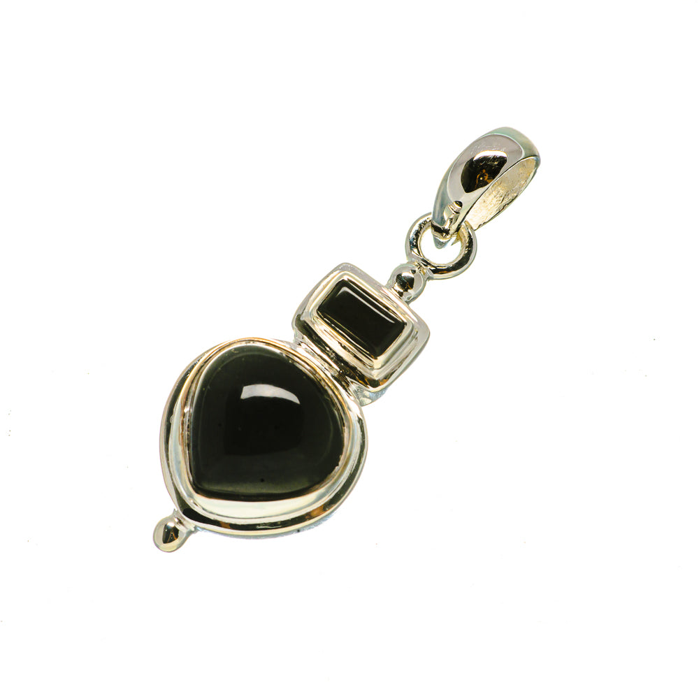 Black Onyx Earrings handcrafted by Ana Silver Co - PD733021