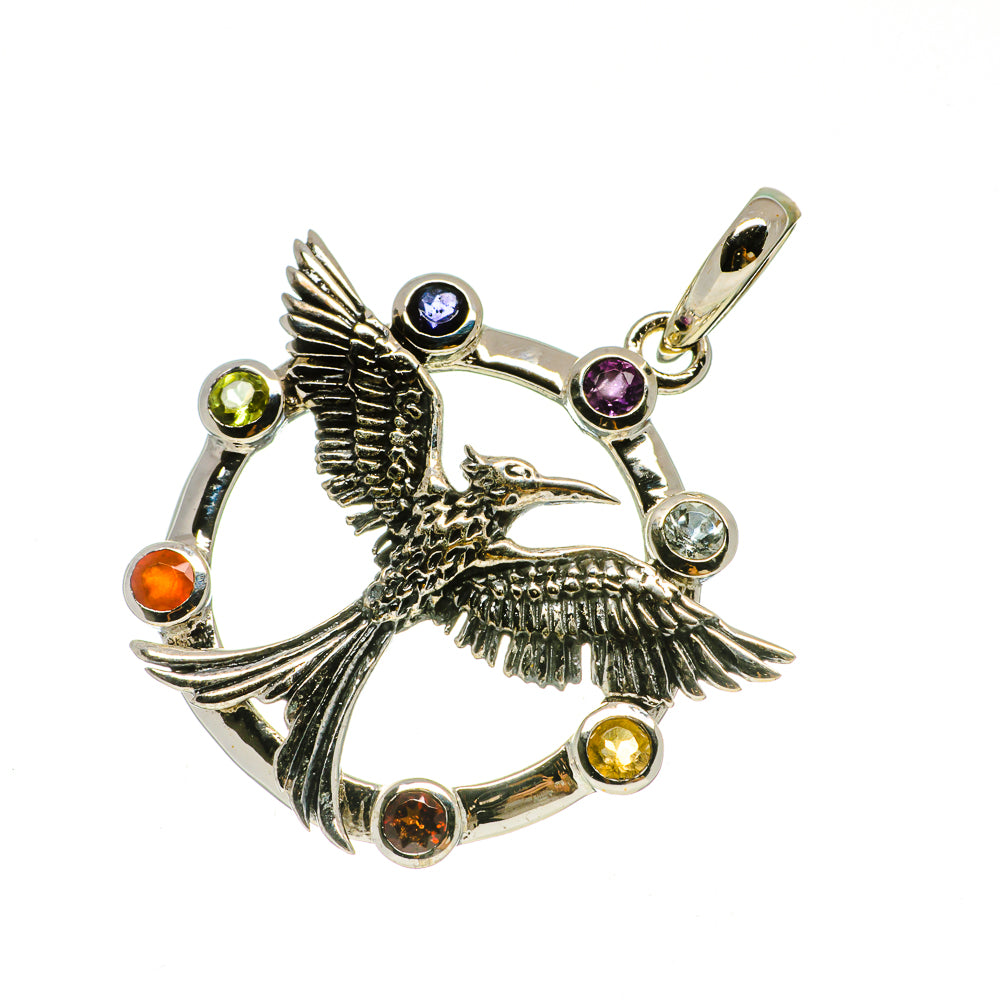 Multi-Stone Chakra Pendants handcrafted by Ana Silver Co - PD733166