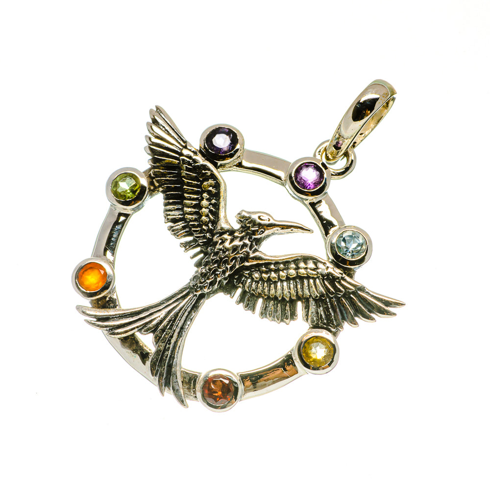 Multi-Stone Chakra Pendants handcrafted by Ana Silver Co - PD733172