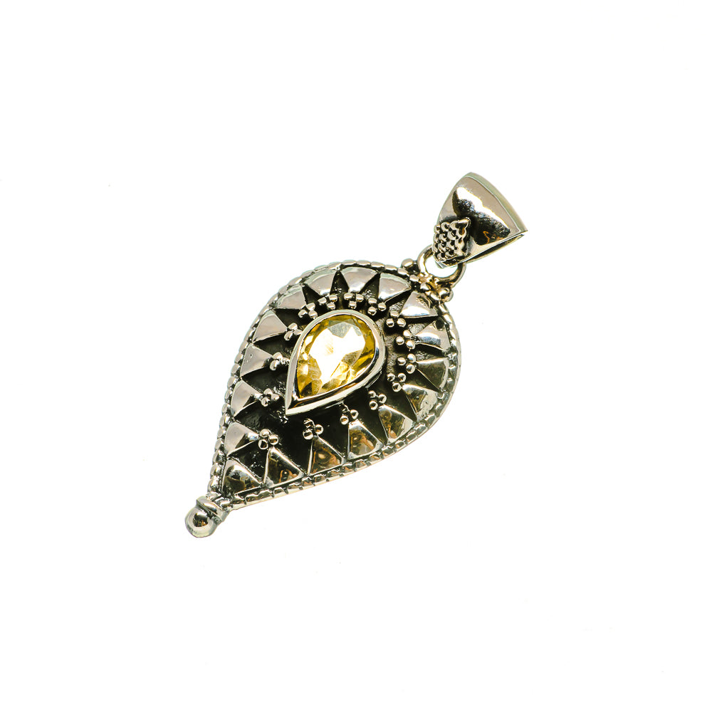 Citrine Pendants handcrafted by Ana Silver Co - PD733230