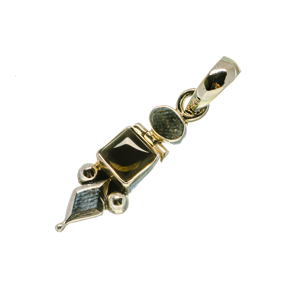 Smoky Quartz Pendants handcrafted by Ana Silver Co - PD733260