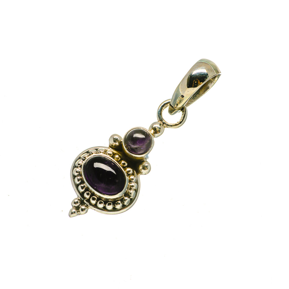 Amethyst Pendants handcrafted by Ana Silver Co - PD733314