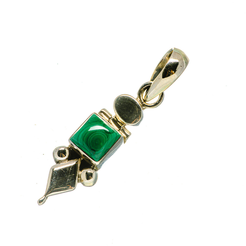Malachite Pendants handcrafted by Ana Silver Co - PD733482
