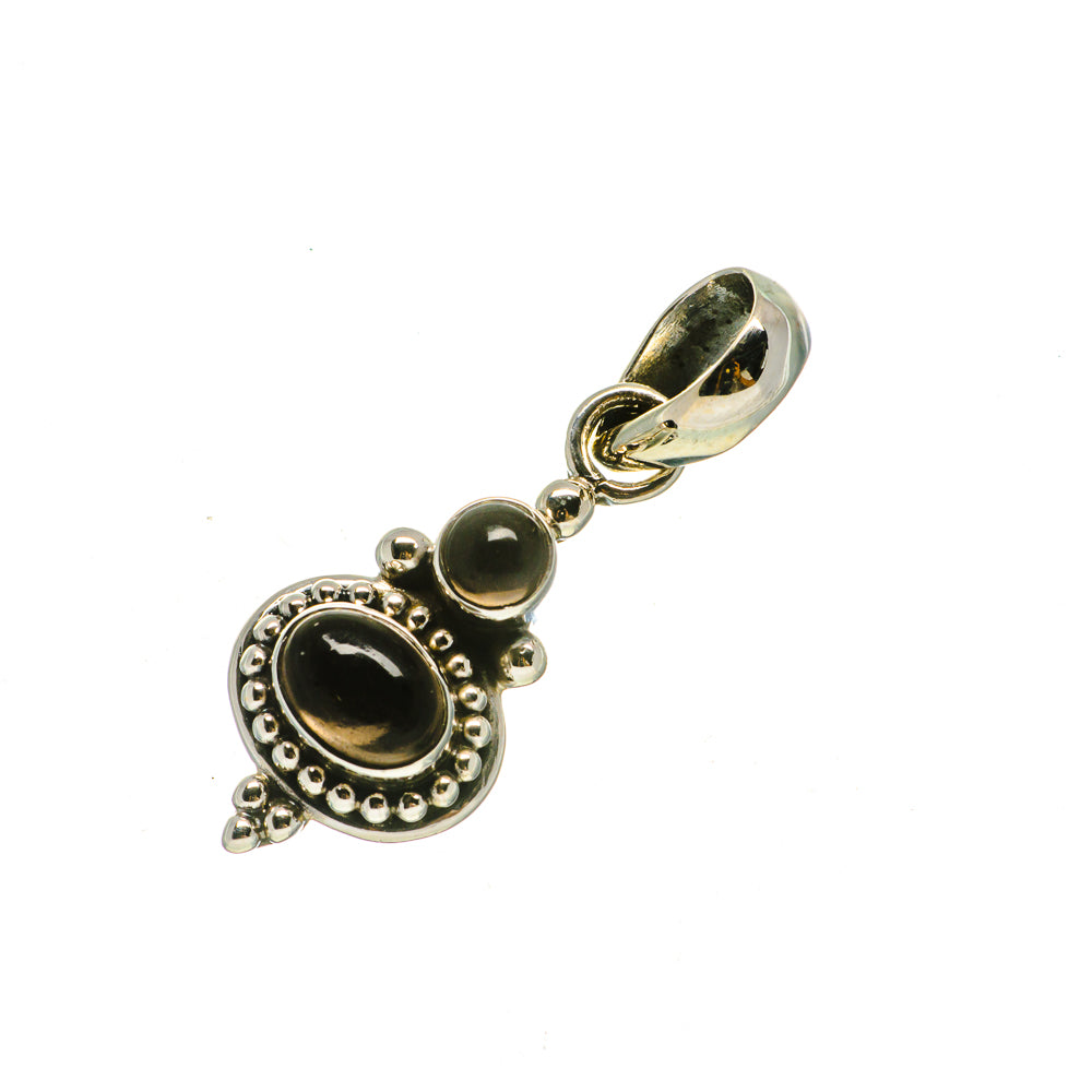 Smoky Quartz Pendants handcrafted by Ana Silver Co - PD733484