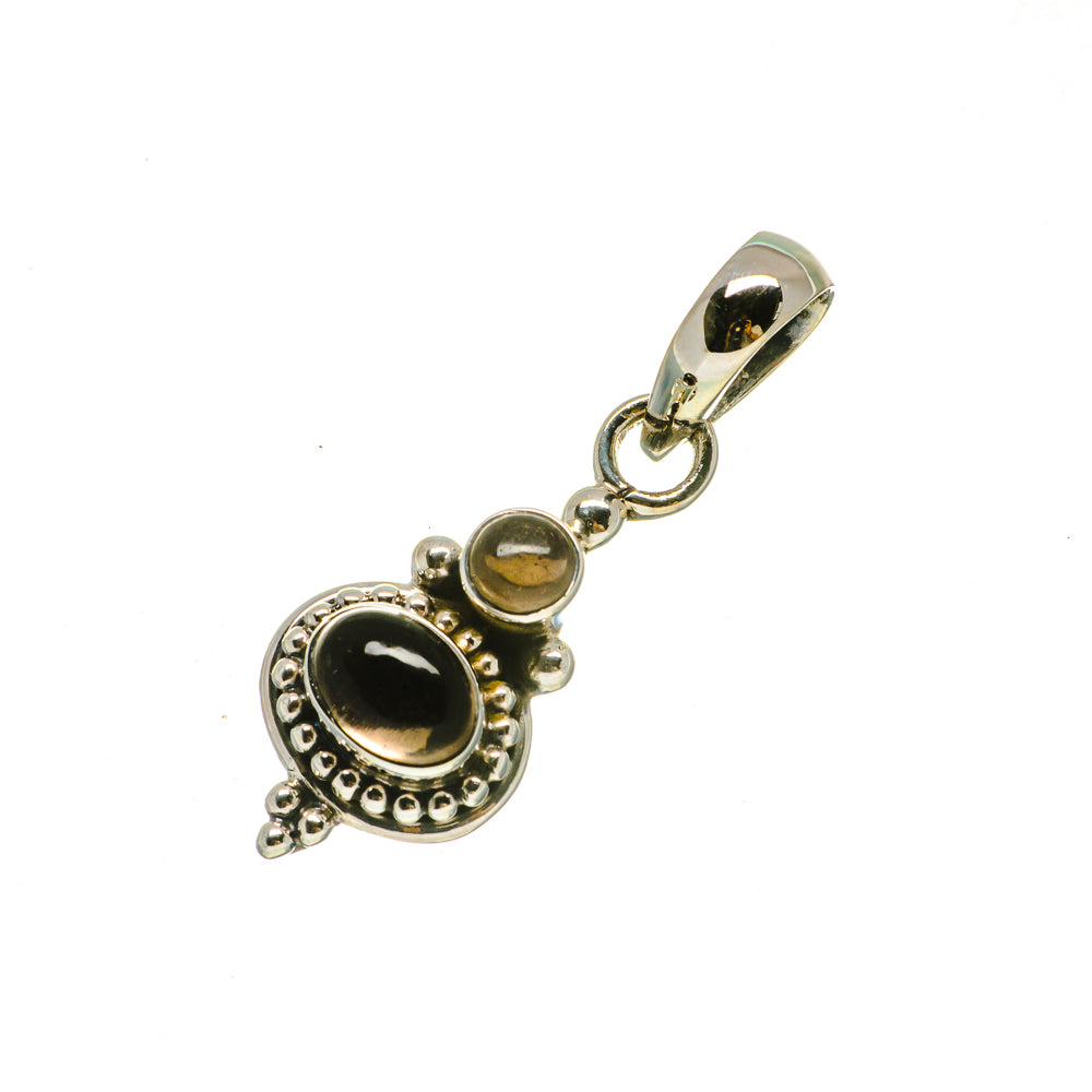 Smoky Quartz Pendants handcrafted by Ana Silver Co - PD733485