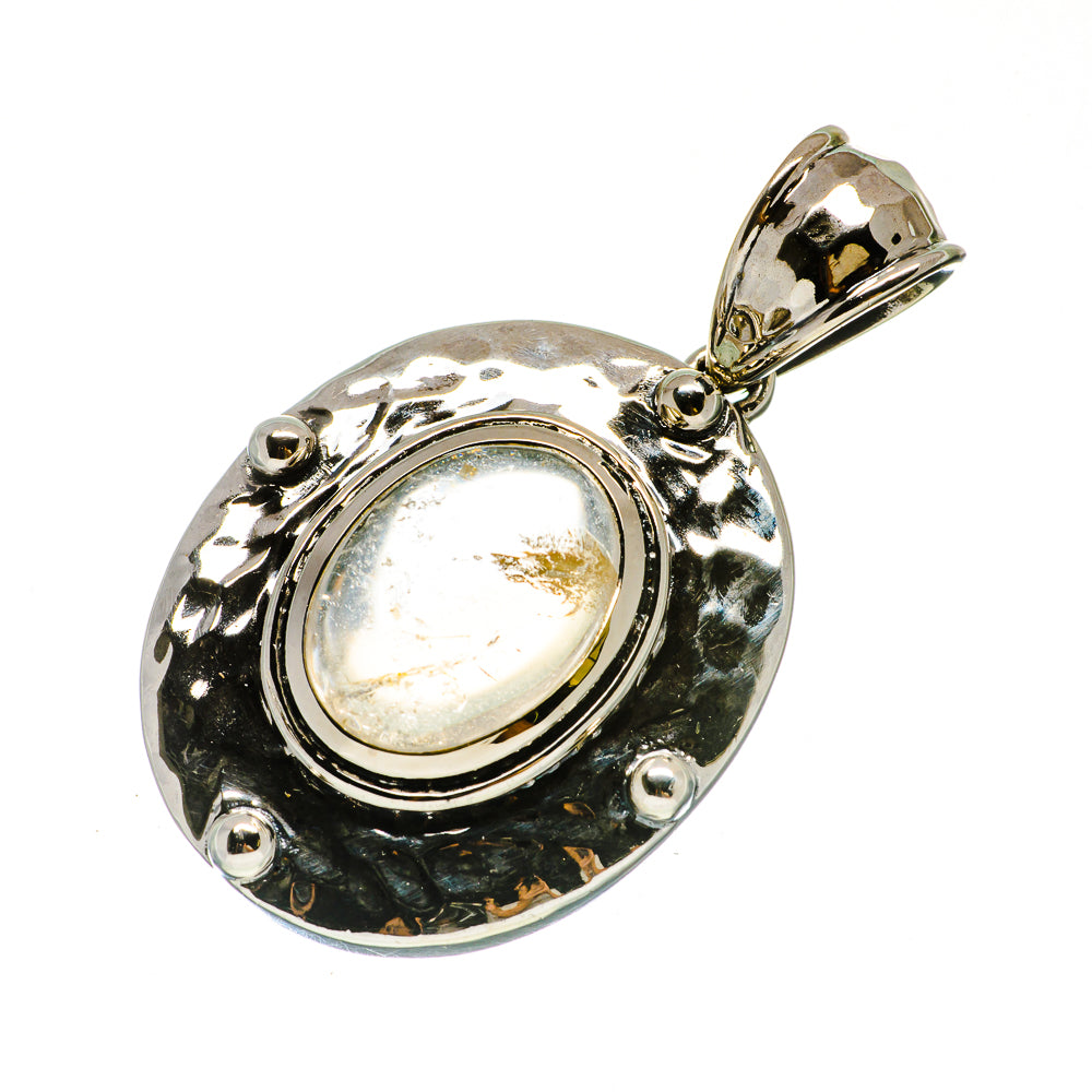Rutilated Quartz Pendants handcrafted by Ana Silver Co - PD733675