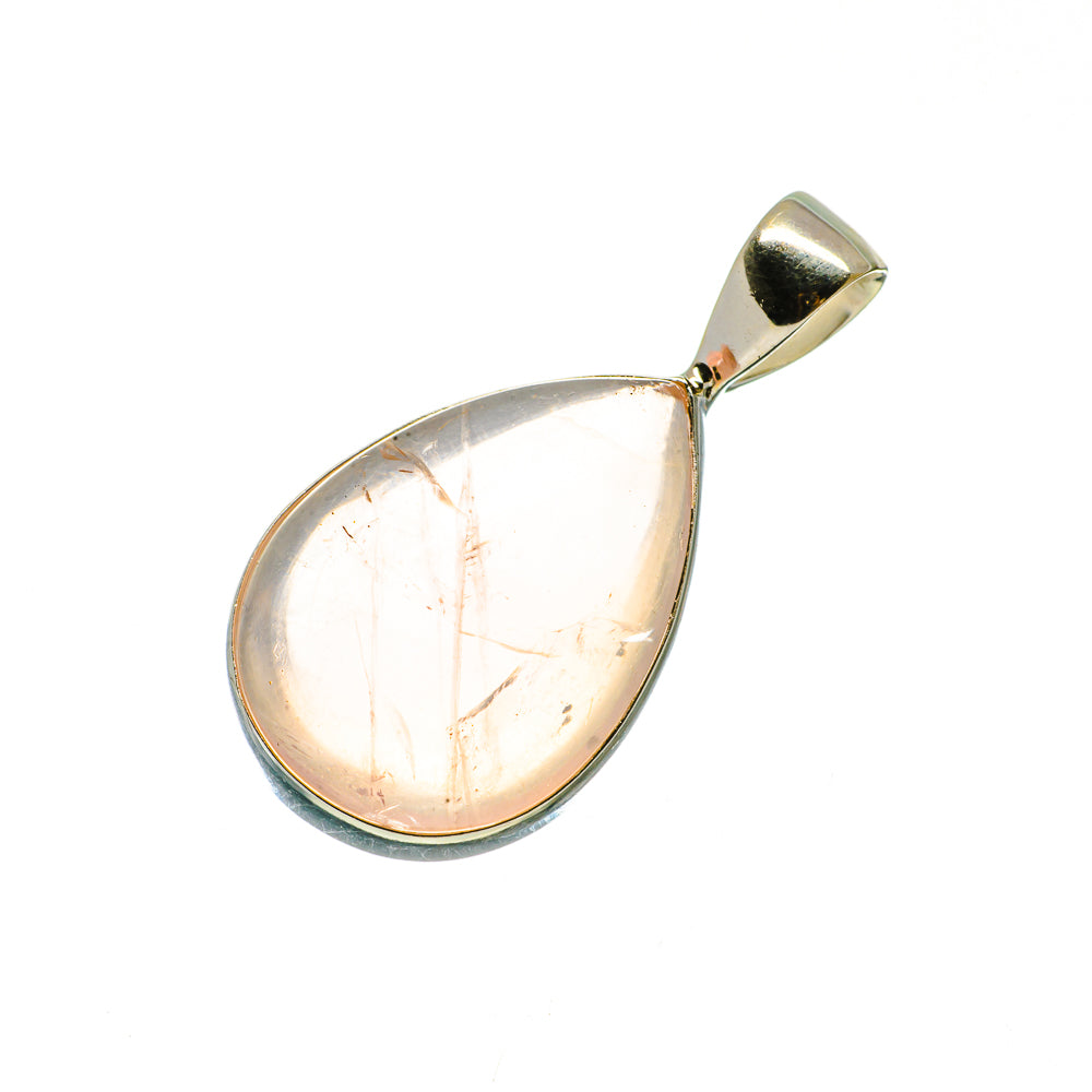 Rose Quartz Pendants handcrafted by Ana Silver Co - PD733713
