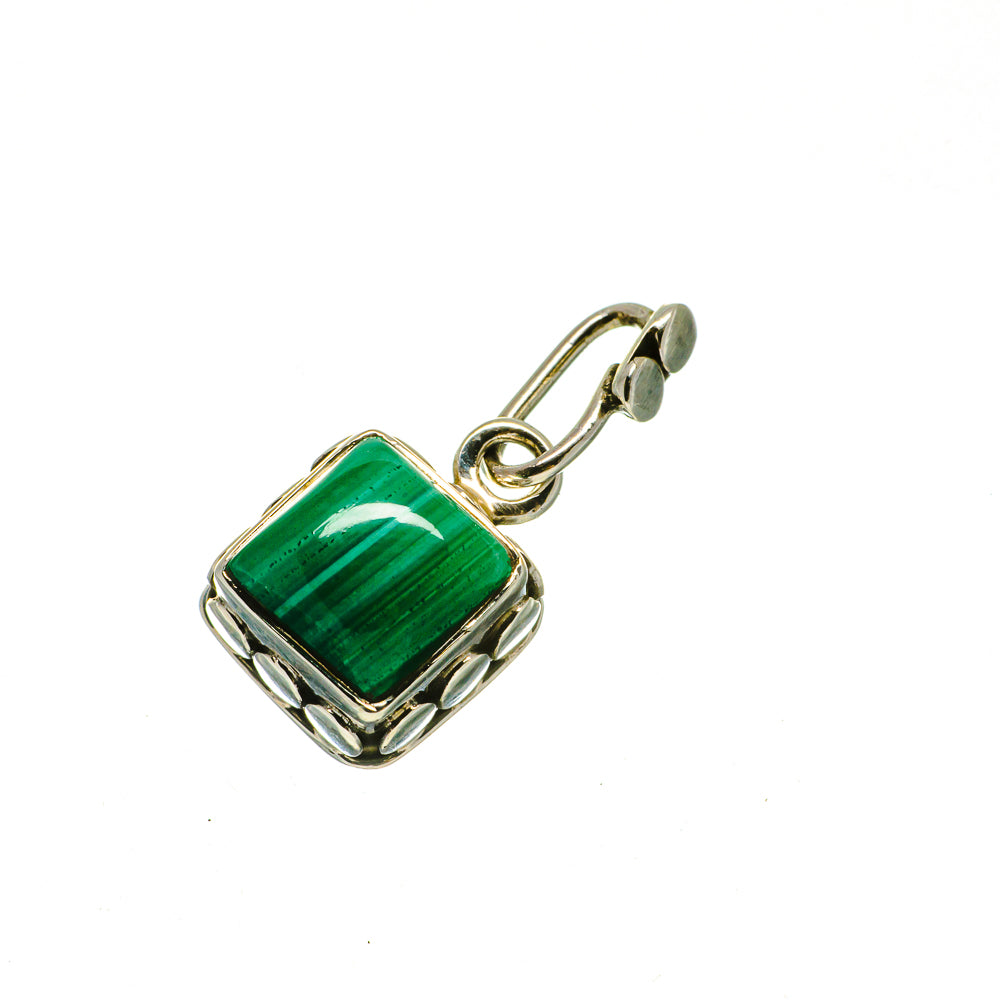 Malachite Pendants handcrafted by Ana Silver Co - PD733811