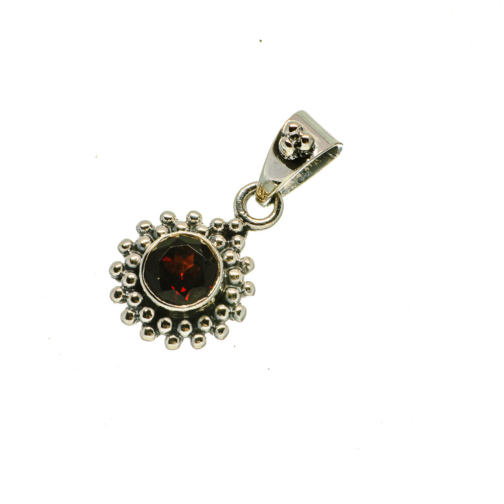 Garnet Pendants handcrafted by Ana Silver Co - PD733823