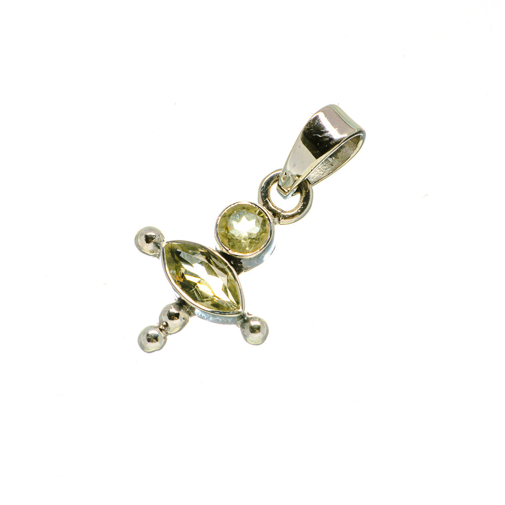 Citrine Pendants handcrafted by Ana Silver Co - PD734096