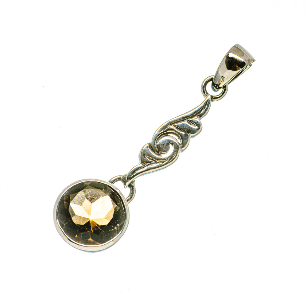 Smoky Quartz Pendants handcrafted by Ana Silver Co - PD734117