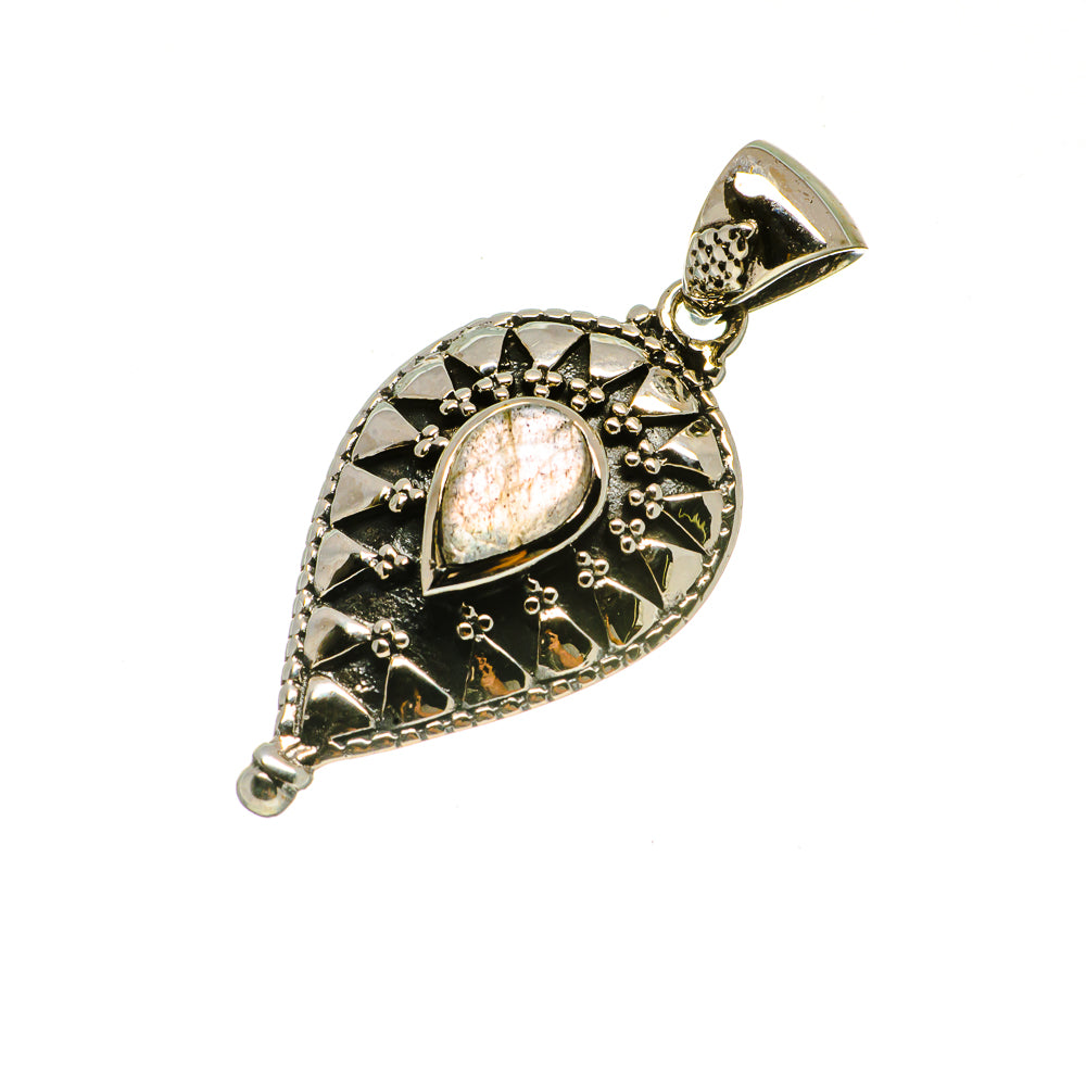 Rainbow Moonstone Pendants handcrafted by Ana Silver Co - PD734215