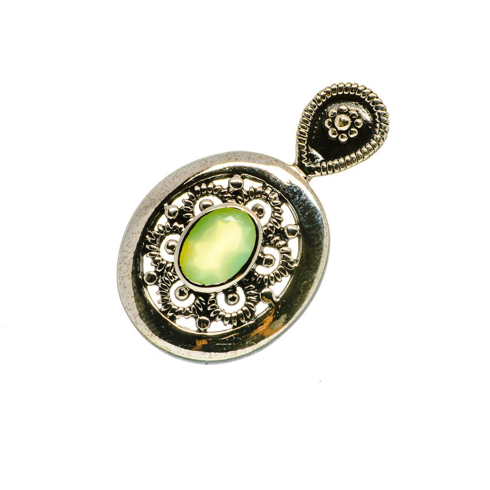 Prehnite Pendants handcrafted by Ana Silver Co - PD734216