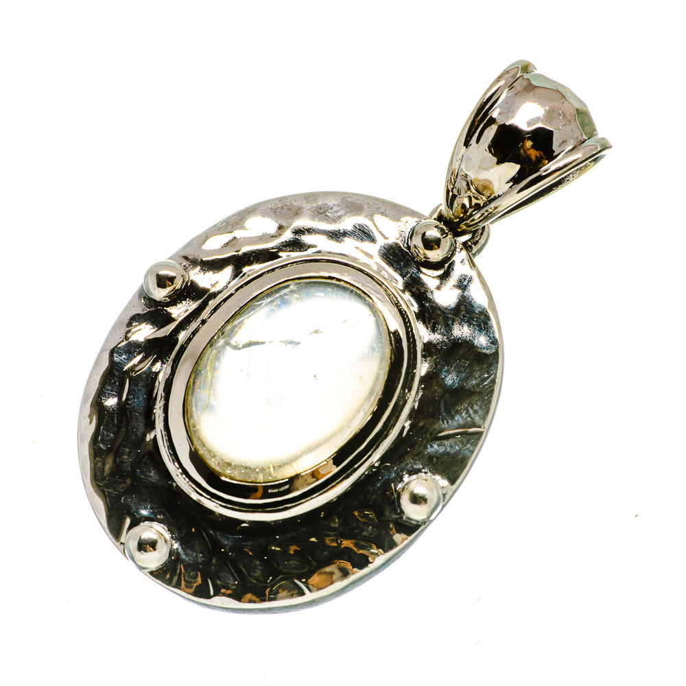 Rutilated Quartz Pendants handcrafted by Ana Silver Co - PD734438