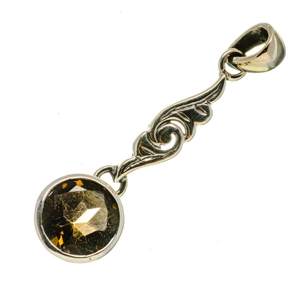 Smoky Quartz Pendants handcrafted by Ana Silver Co - PD735167