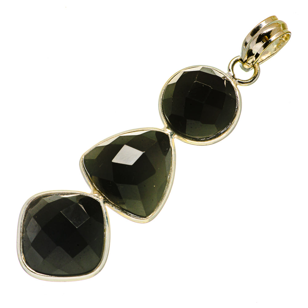 Black Onyx Pendants handcrafted by Ana Silver Co - PD735582