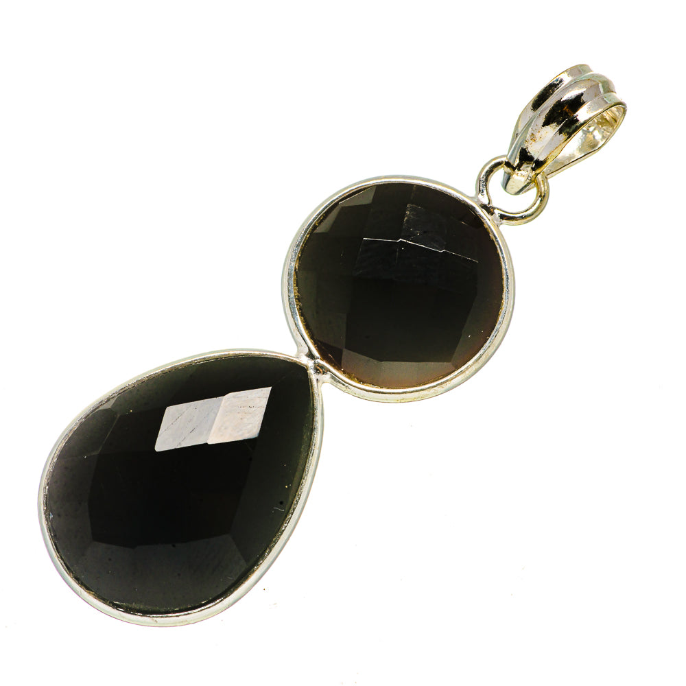 Black Onyx Pendants handcrafted by Ana Silver Co - PD735709