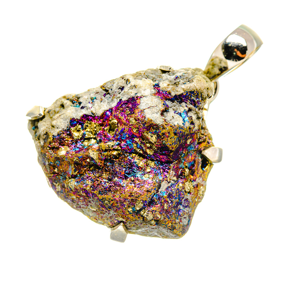 Titanium Druzy Pendants handcrafted by Ana Silver Co - PD7367
