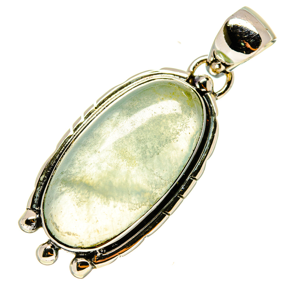Prehnite Pendants handcrafted by Ana Silver Co - PD737736