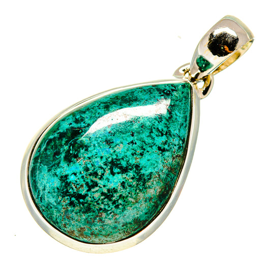 Chrysocolla Pendants handcrafted by Ana Silver Co - PD737749