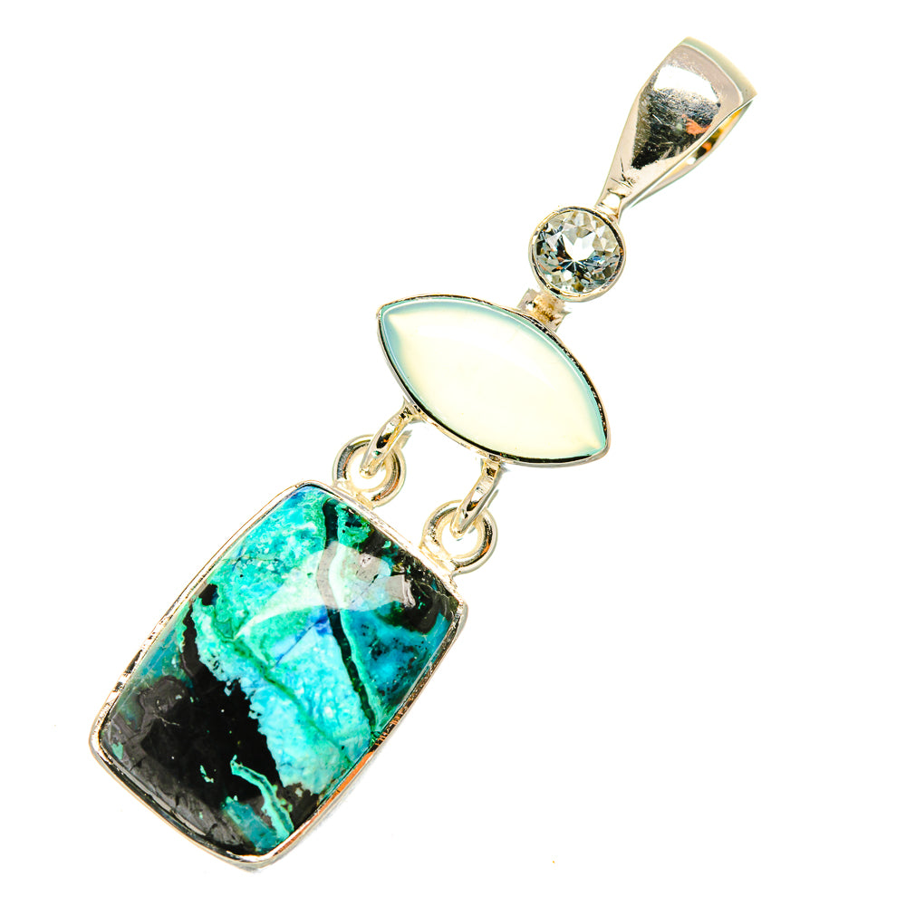 Shattuckite Pendants handcrafted by Ana Silver Co - PD7403
