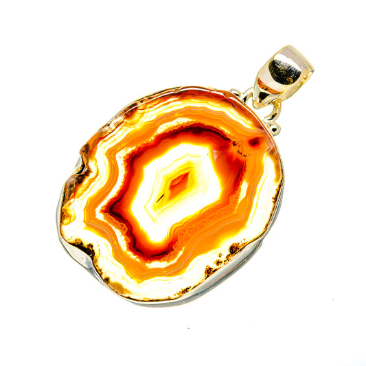 Agate Slice Pendants handcrafted by Ana Silver Co - PD742206