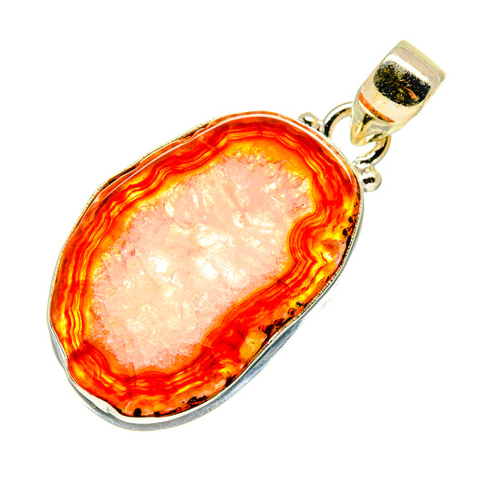 Agate Slice Pendants handcrafted by Ana Silver Co - PD742236