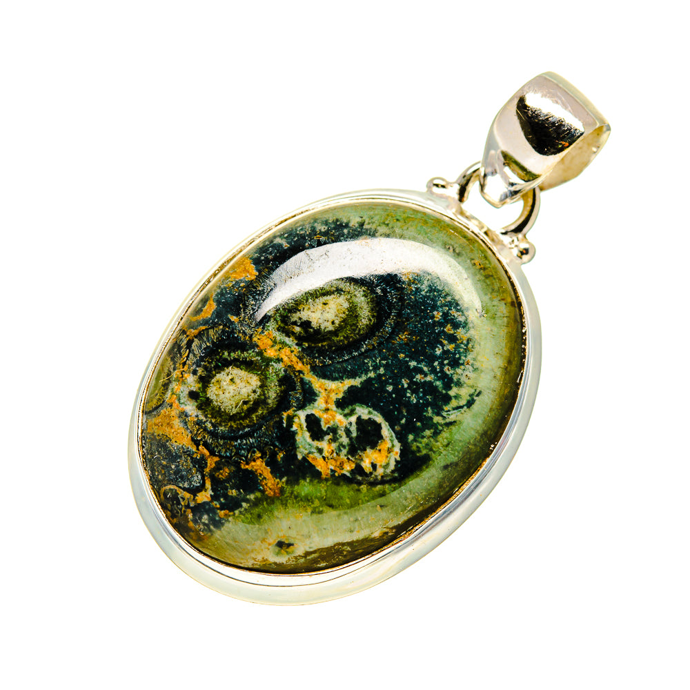 Kambaba Jasper Pendants handcrafted by Ana Silver Co - PD742271