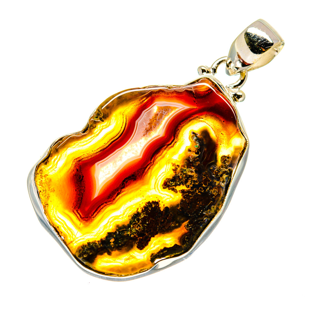 Agate Slice Pendants handcrafted by Ana Silver Co - PD742491