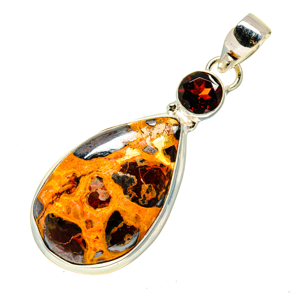 Chert Breccia Pendants handcrafted by Ana Silver Co - PD742798