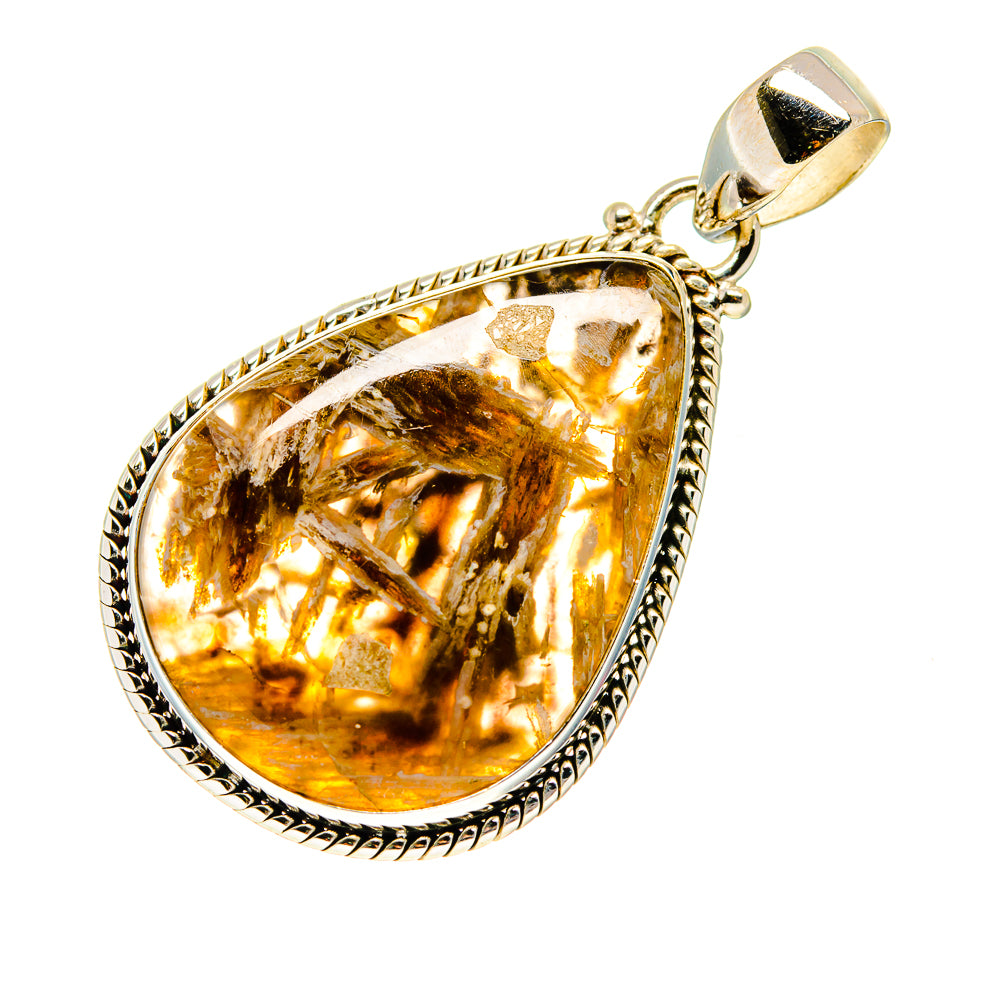 Turkish Tube Agate Pendants handcrafted by Ana Silver Co - PD742951