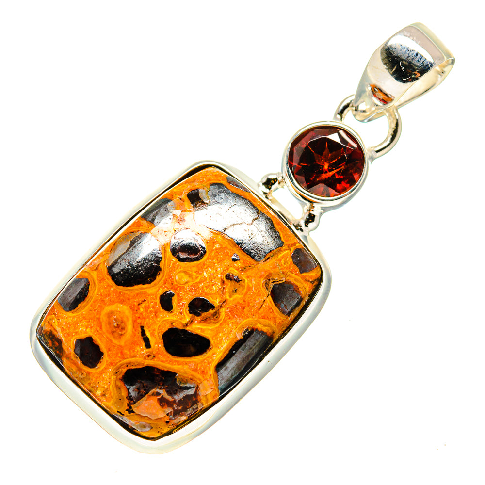 Chert Breccia Pendants handcrafted by Ana Silver Co - PD743142