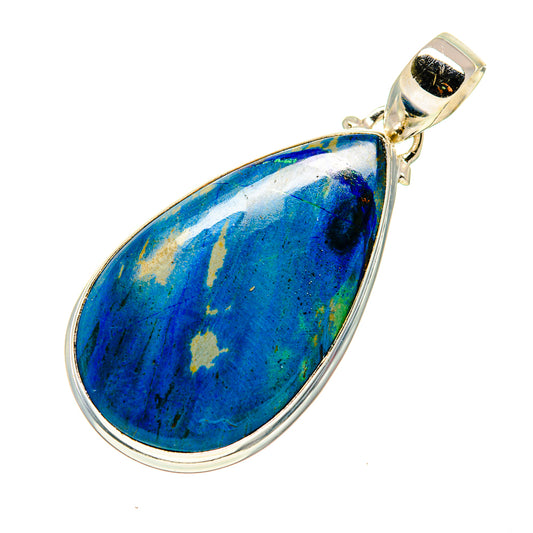 Chrysocolla Pendants handcrafted by Ana Silver Co - PD743278