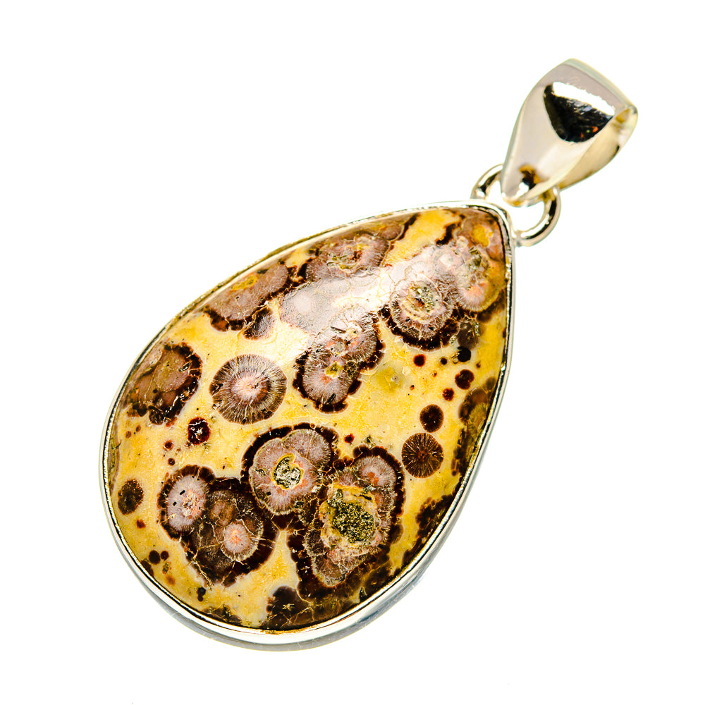 Poppy Jasper Pendants handcrafted by Ana Silver Co - PD743419 - Photo 2