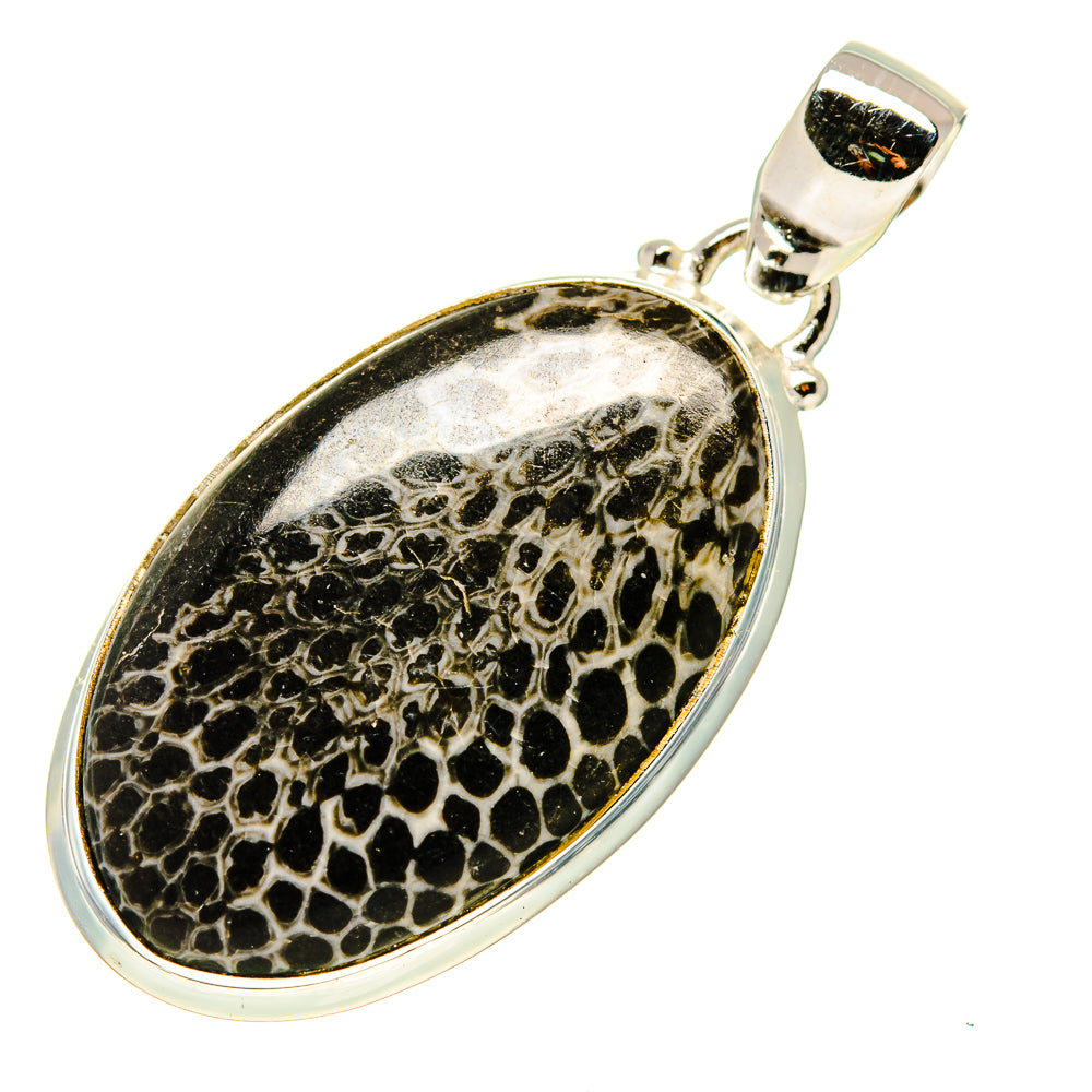 Stingray Coral Pendants handcrafted by Ana Silver Co - PD743650