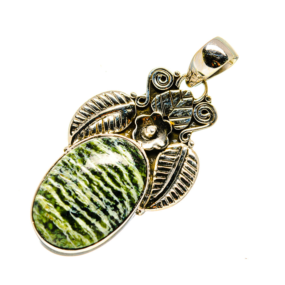 Lizard Jasper Pendants handcrafted by Ana Silver Co - PD743657