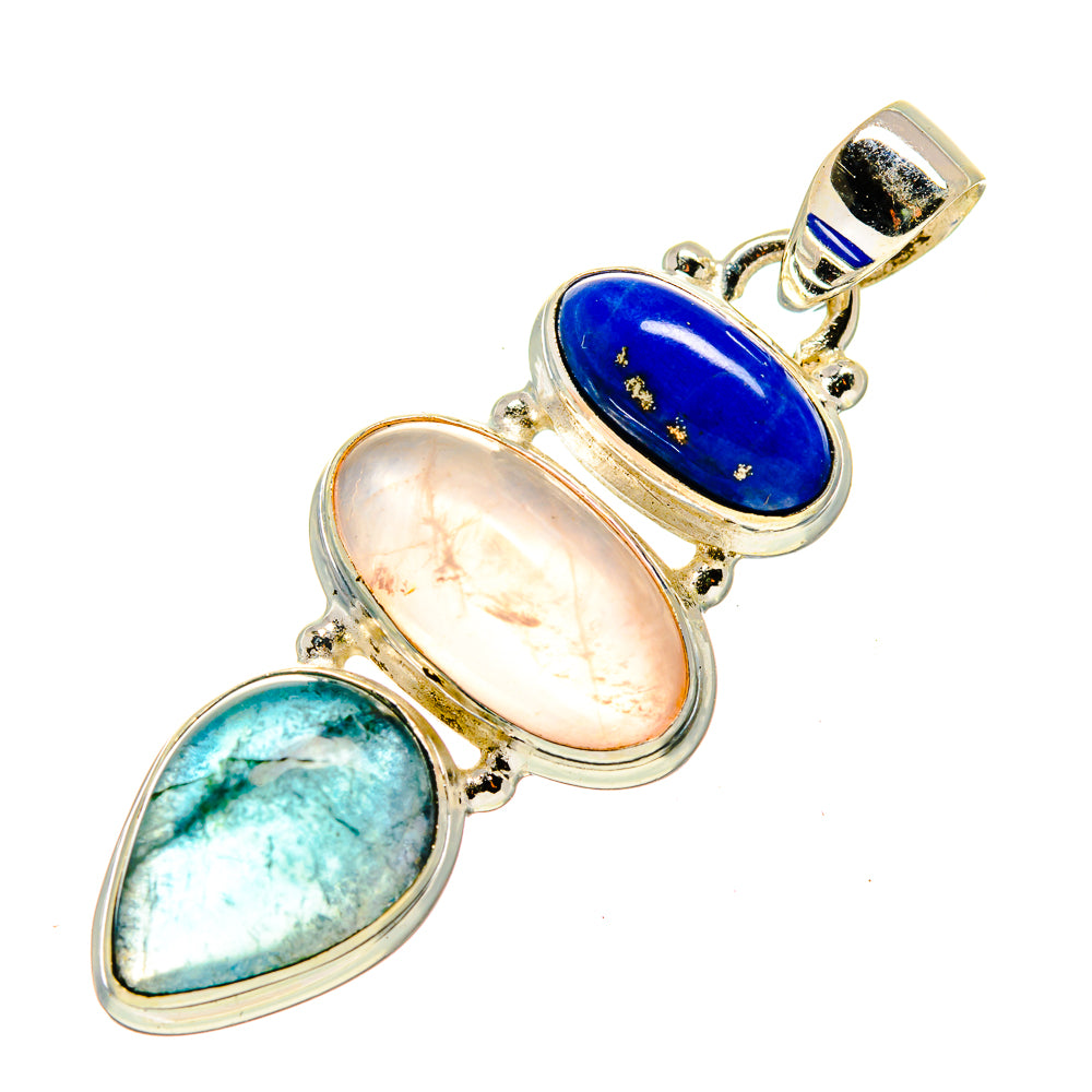 Green Fluorite Pendants handcrafted by Ana Silver Co - PD744054