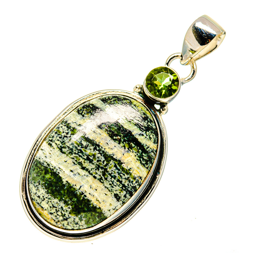 Lizard Jasper Pendants handcrafted by Ana Silver Co - PD744382