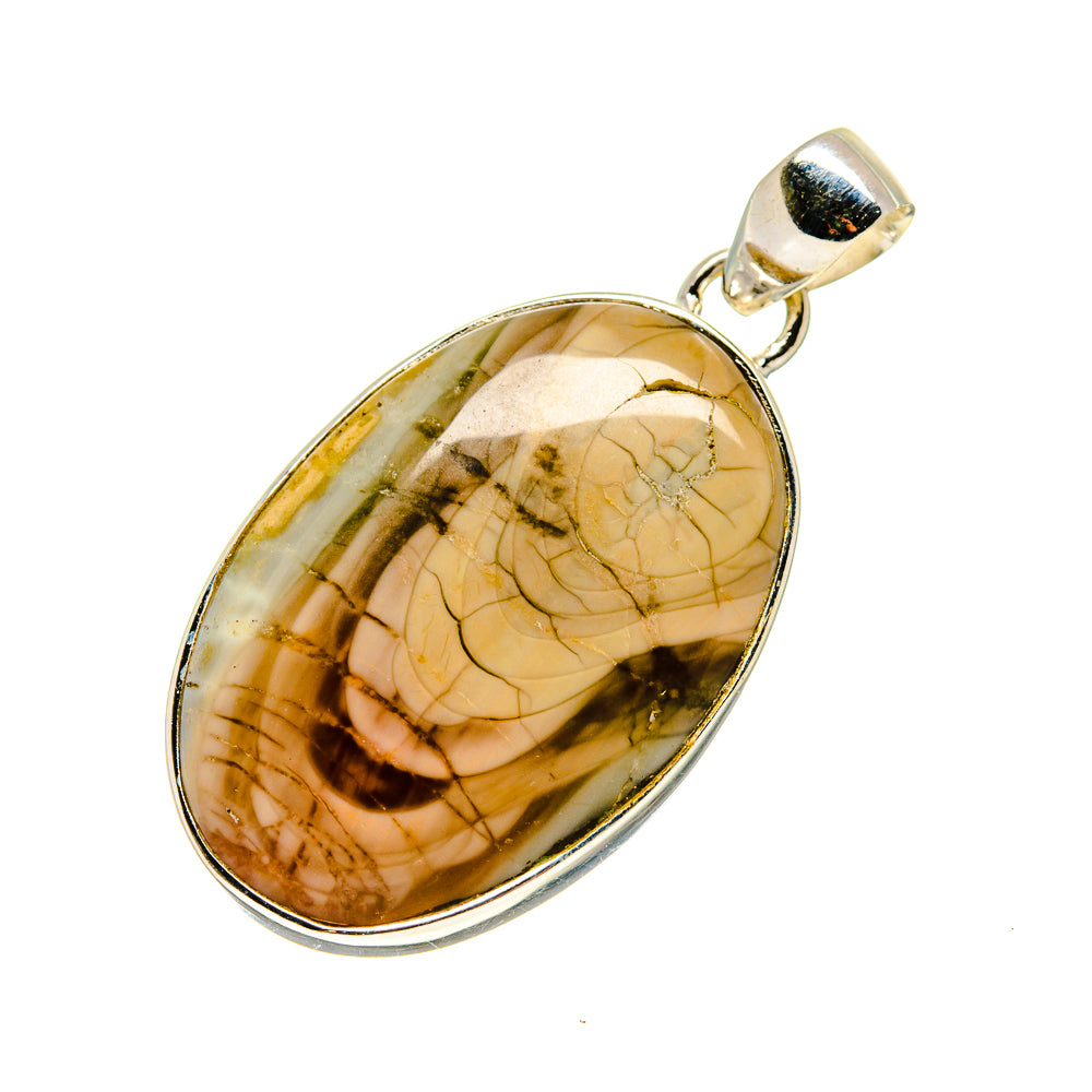 Willow Creek Jasper Pendants handcrafted by Ana Silver Co - PD744482
