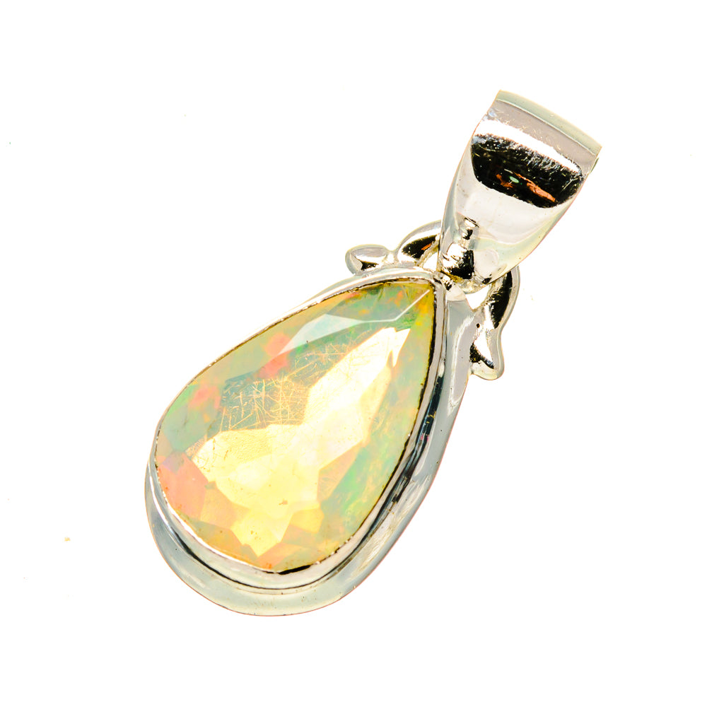 Ethiopian Opal Pendants handcrafted by Ana Silver Co - PD744497
