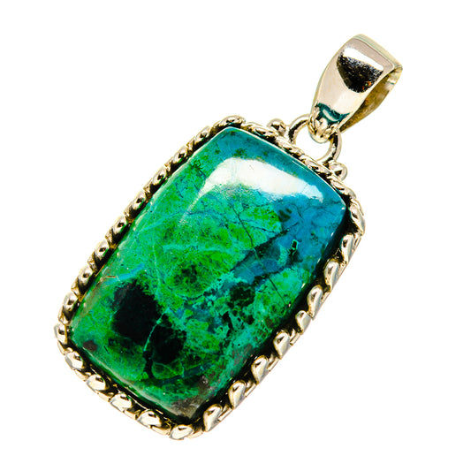 Chrysocolla Pendants handcrafted by Ana Silver Co - PD744543