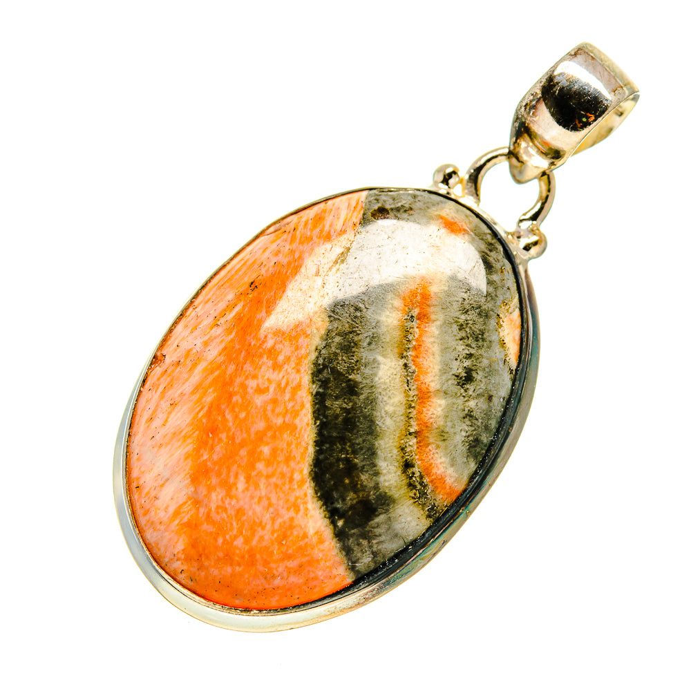 Scolecite Pendants handcrafted by Ana Silver Co - PD744574
