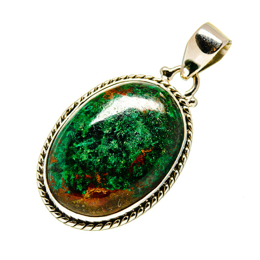 Chrysocolla Pendants handcrafted by Ana Silver Co - PD744813