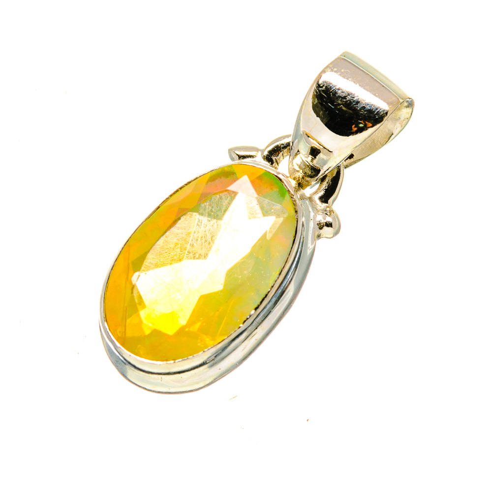 Ethiopian Opal Pendants handcrafted by Ana Silver Co - PD744950