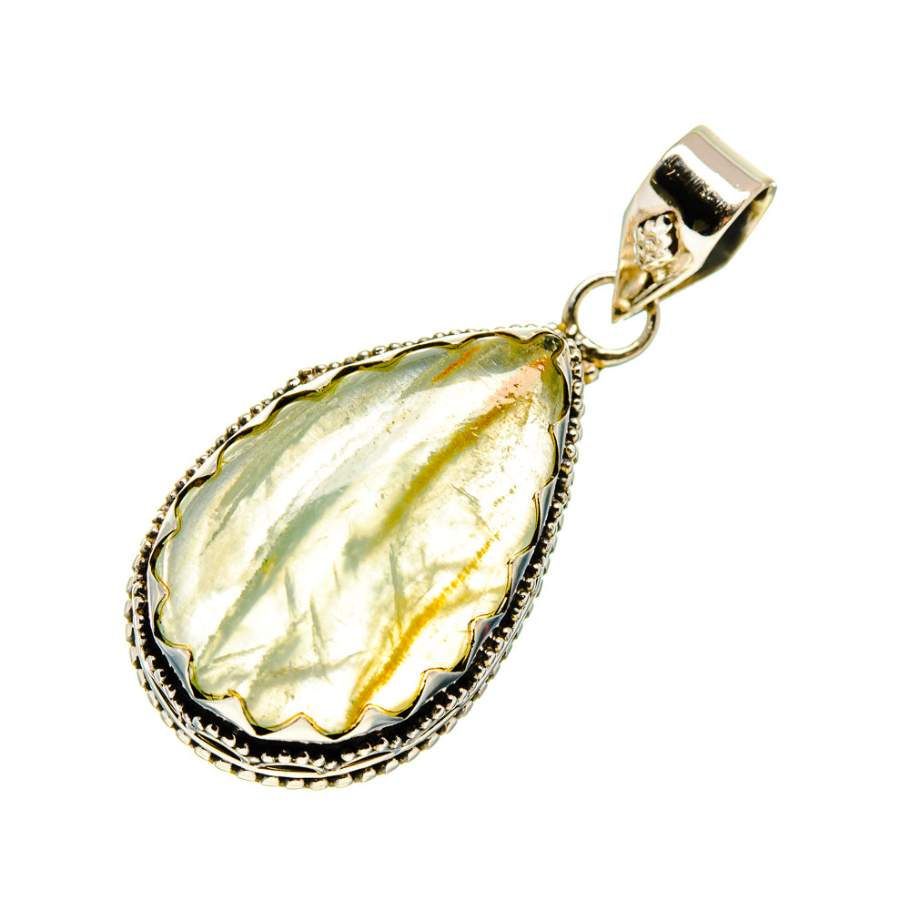 Green Fluorite Pendants handcrafted by Ana Silver Co - PD745111