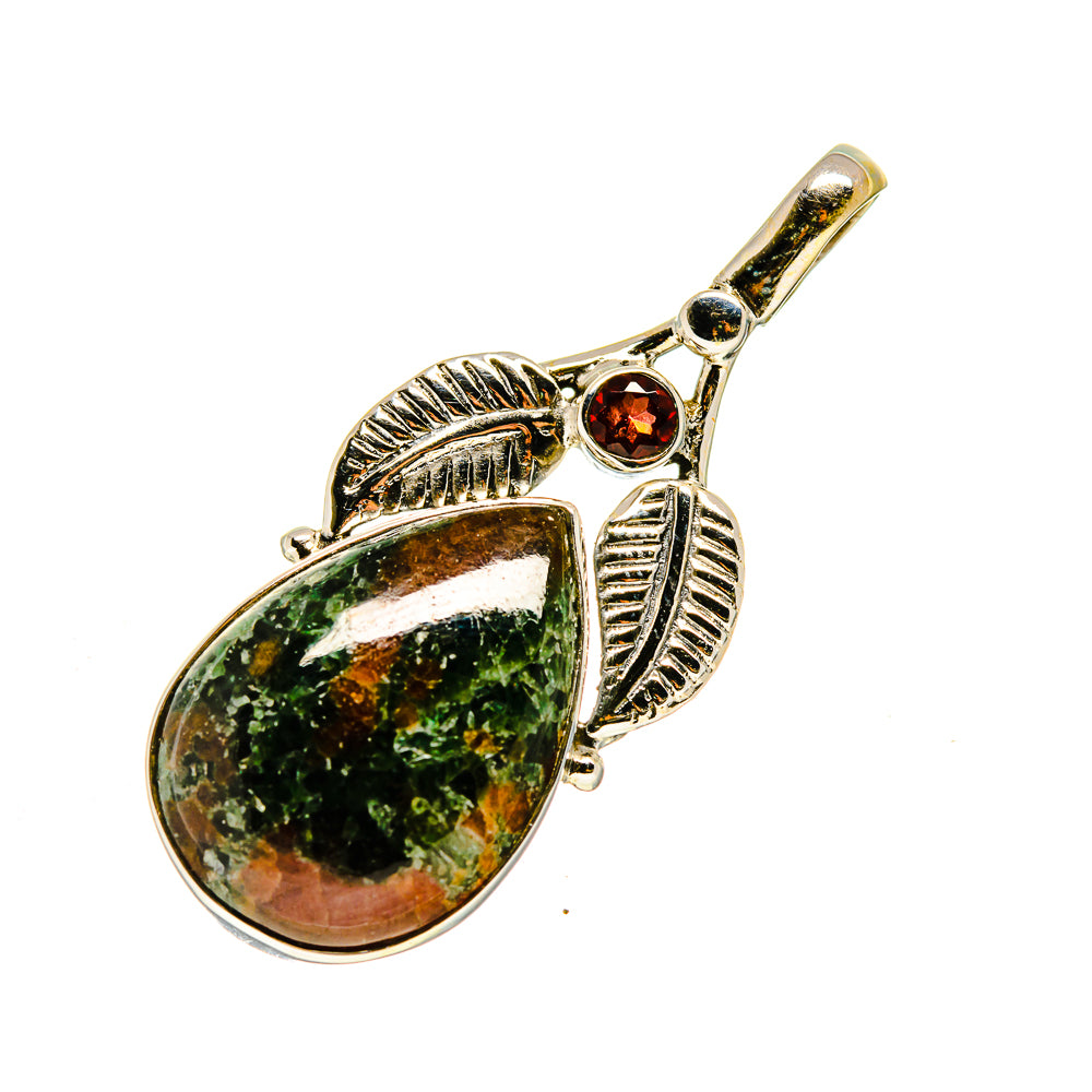 Rainforest Jasper Pendants handcrafted by Ana Silver Co - PD745154
