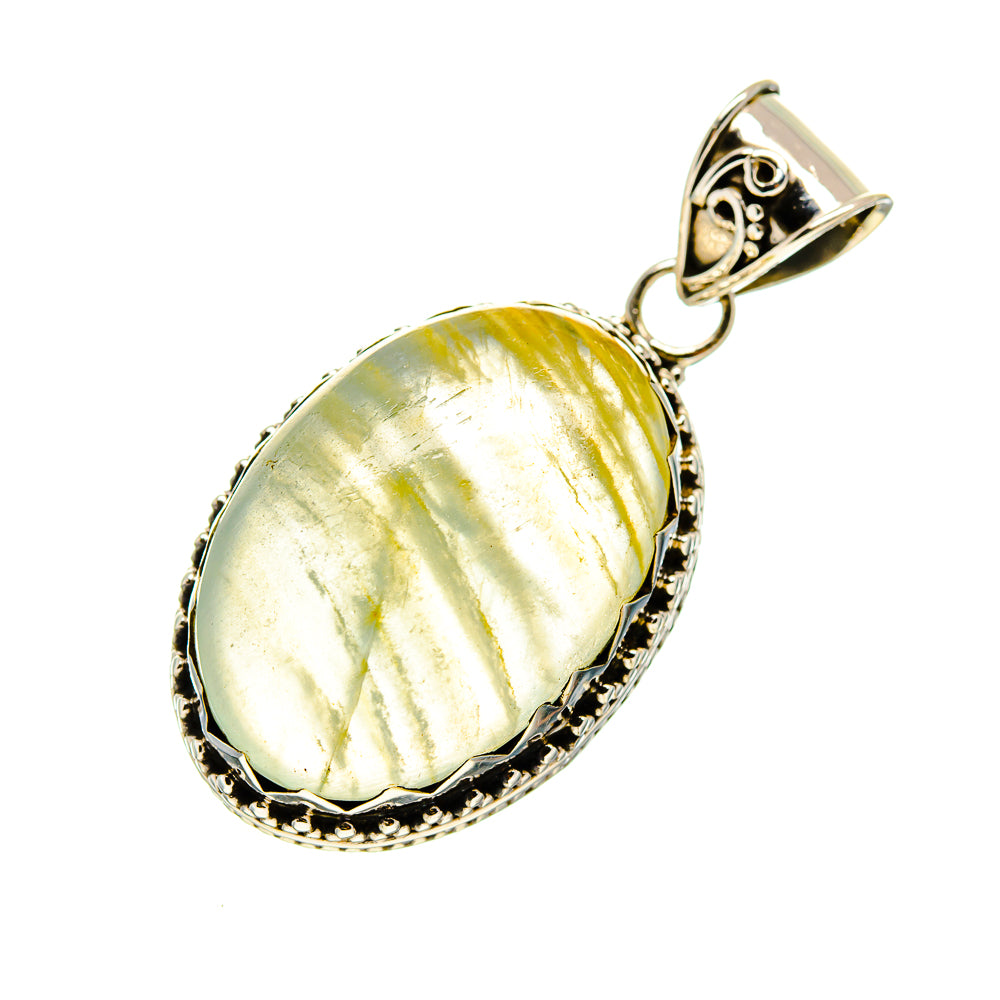 Green Fluorite Pendants handcrafted by Ana Silver Co - PD745431