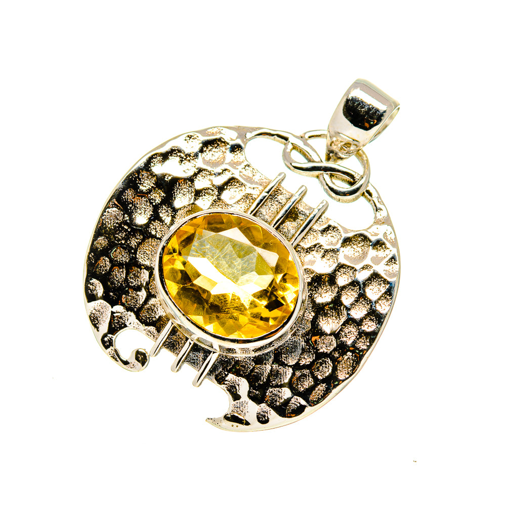 Citrine Pendants handcrafted by Ana Silver Co - PD745540