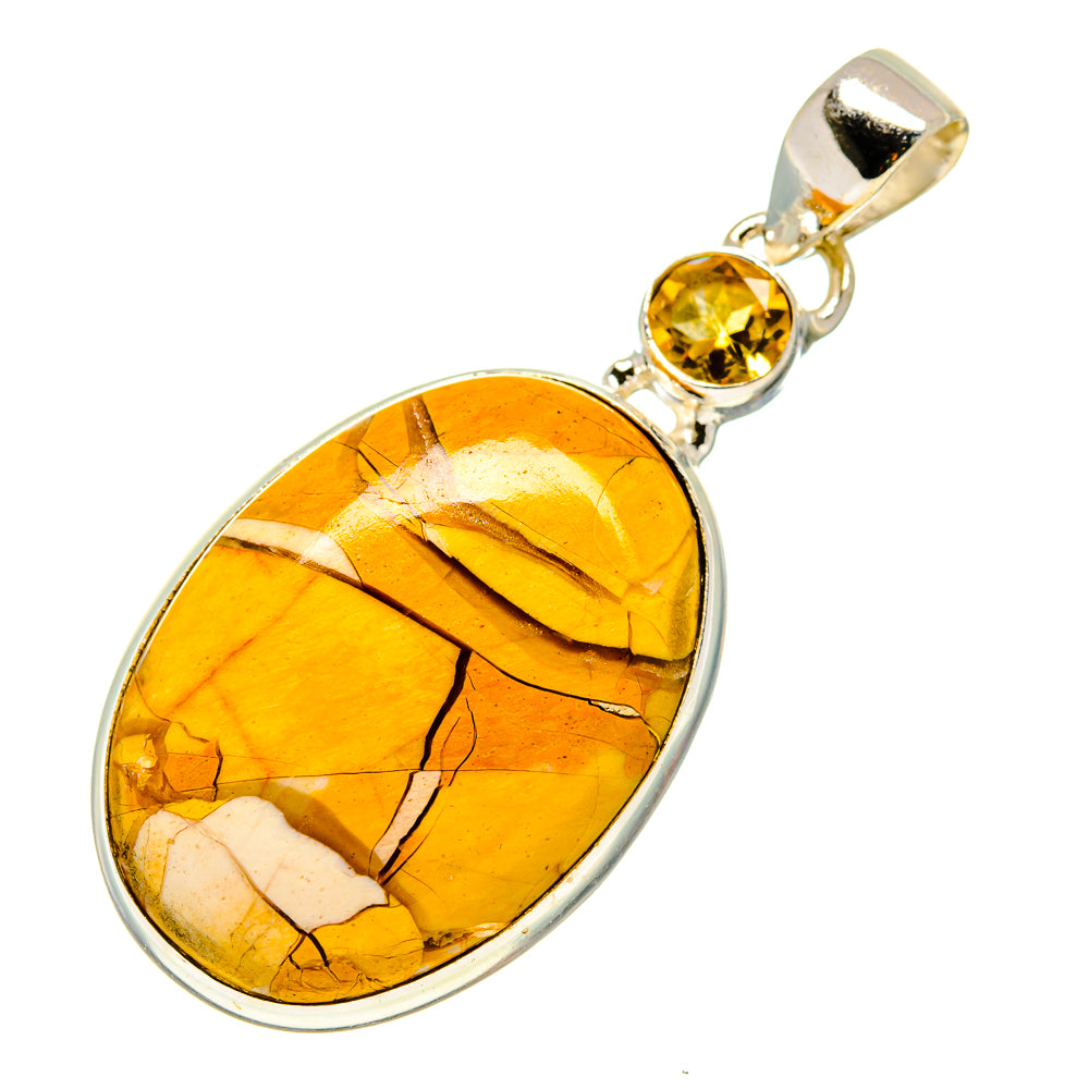 Brecciated Mookaite Pendants handcrafted by Ana Silver Co - PD745608